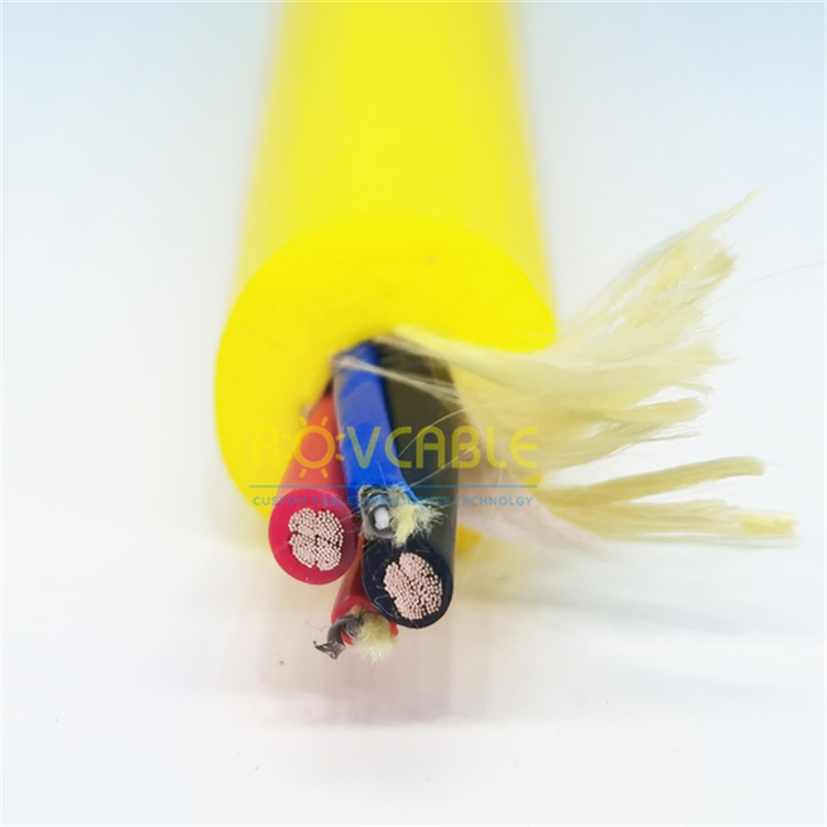 2 Set Of Optical Fiber Cable With 2 Core Power Cable Underwater ROV Cable  