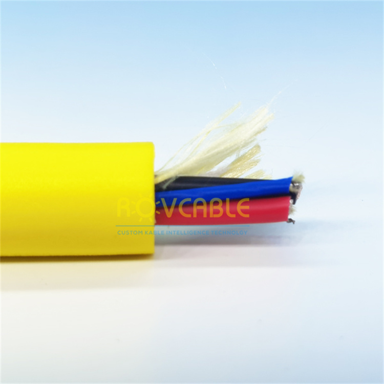 2 Set Of Optical Fiber Cable With 2 Core Power Cable Underwater ROV Cable (2).jpg