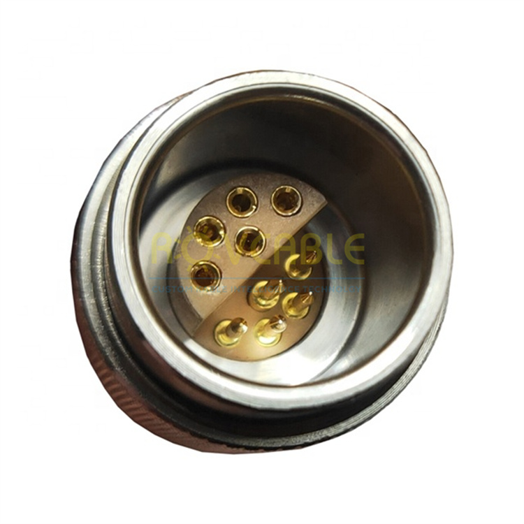 Underwater equipment waterproof connector male connector female connector-16 pin Factory Direct Sales Customizable (6).jpg